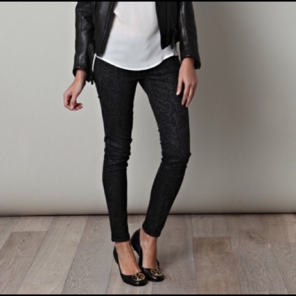 Tory Burch Black Flats